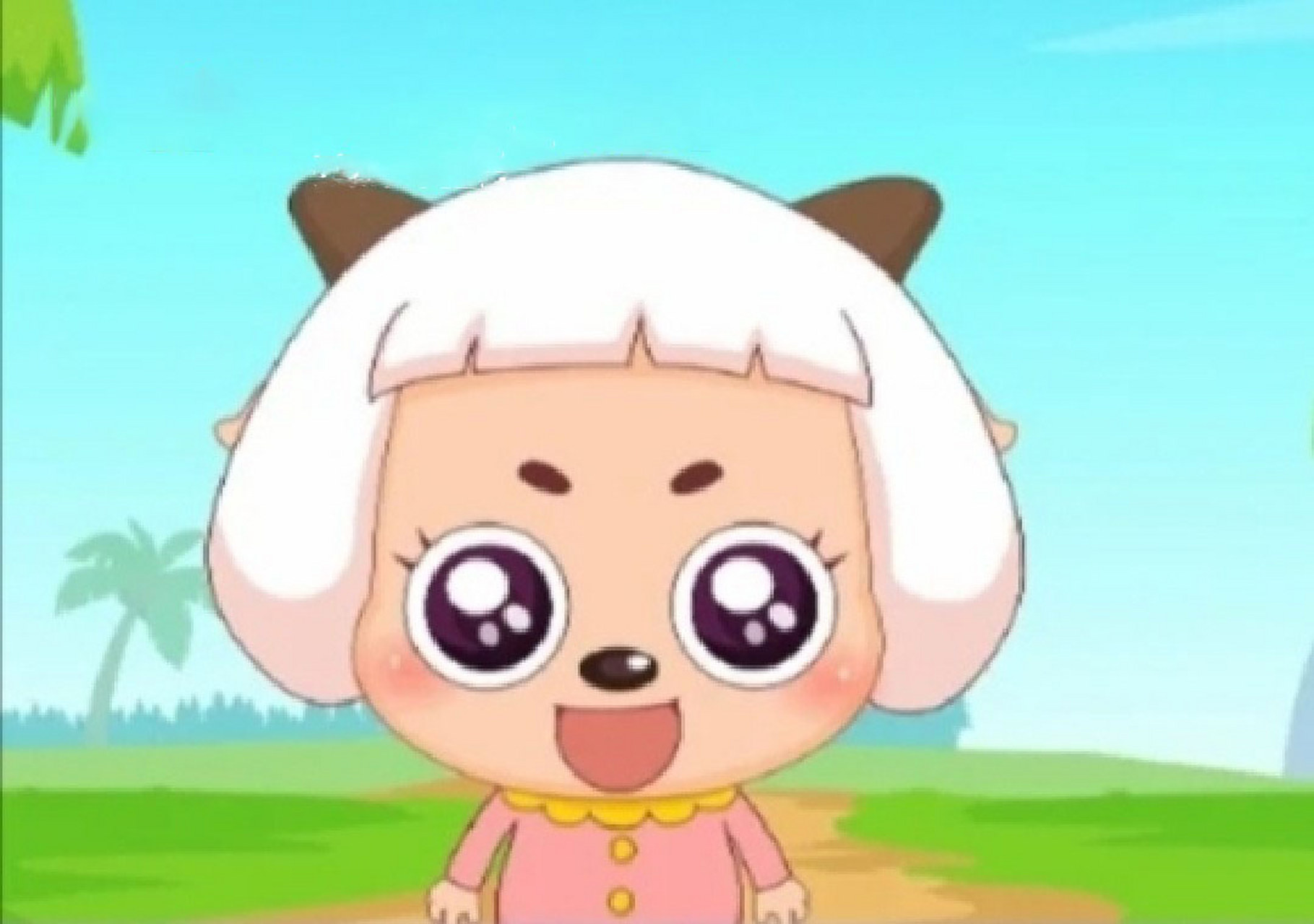 冰冰羊长大后的图片 冰冰羊长大后好美 因为你们不想要水印了,所以