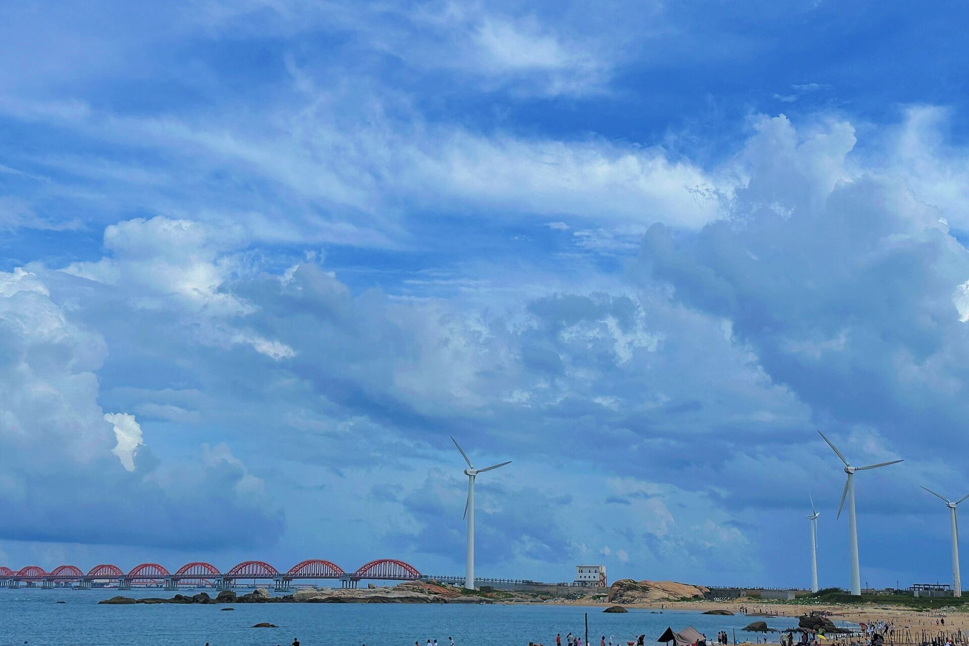 惠来靖海·中梗海滩 第二次来的海边 大海总有魔力吸引着我,不知道去
