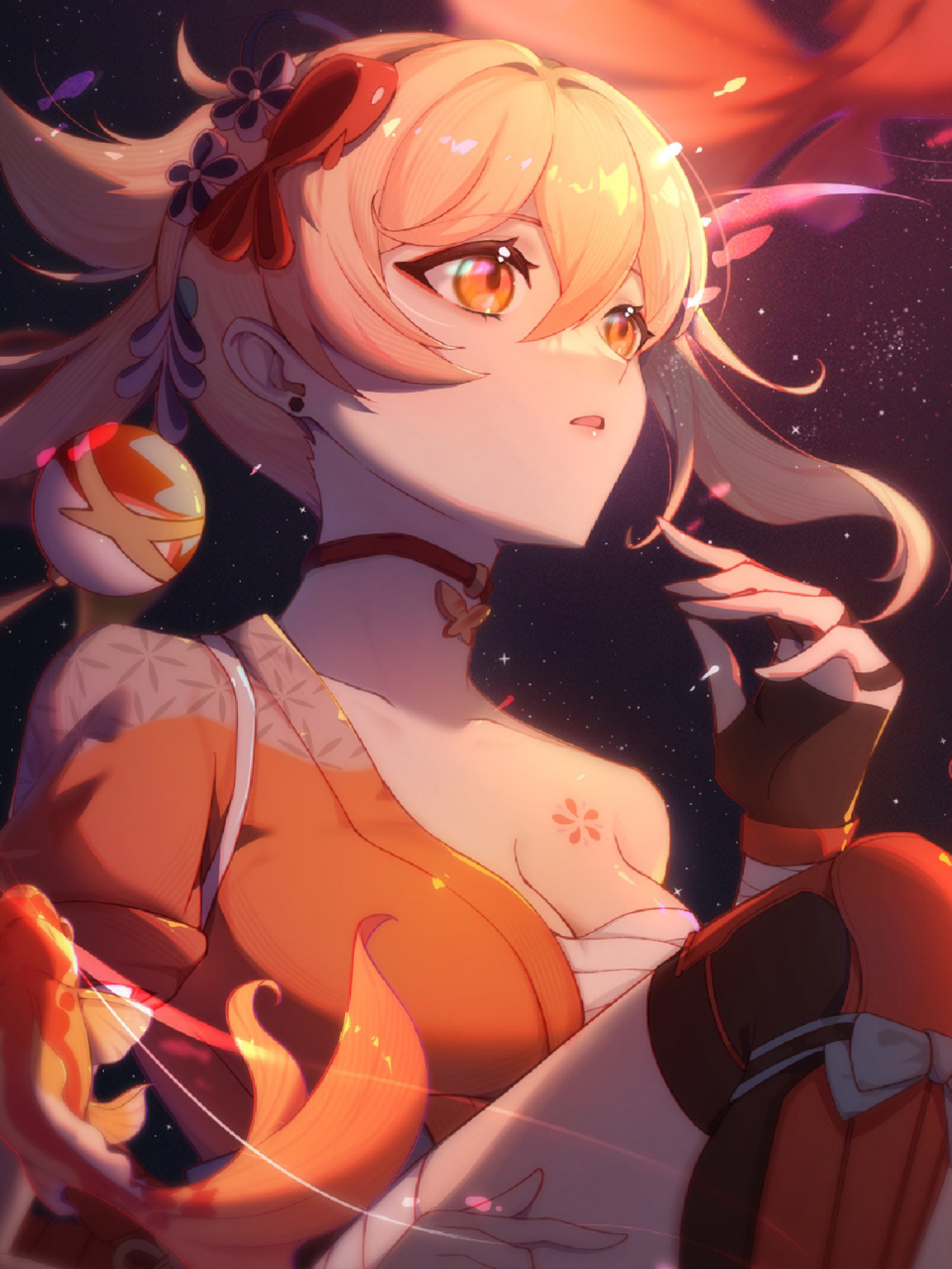 原神最完美的角色-宵宫-高清壁纸 这几个画师太牛了,每一张都是壁纸级