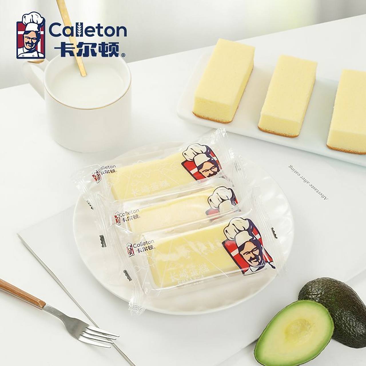 卡尔顿长崎蛋糕面包480g,16.9入!