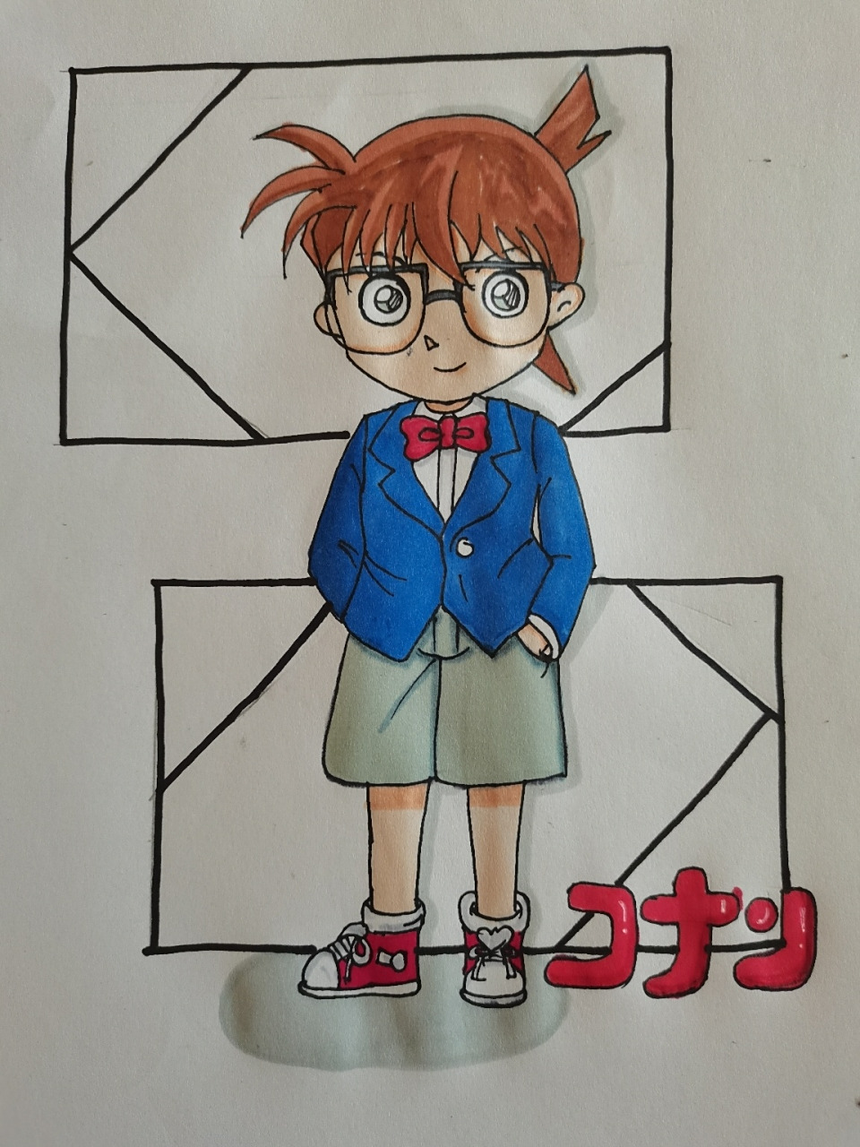 柯南卡通画 儿童画