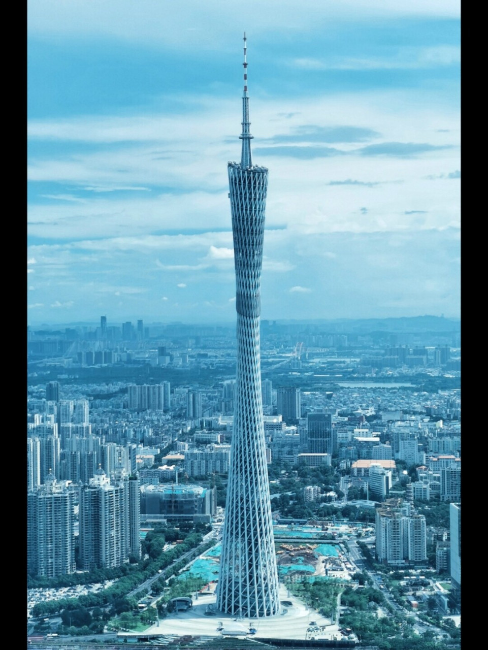 广州四季酒店下午茶7575 景色十分不错,一览无余 #广州神仙下午茶