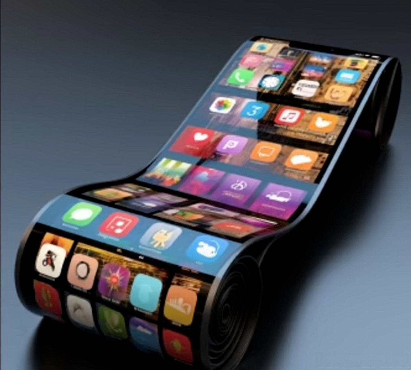 【苹果或推出首款曲屏手机!