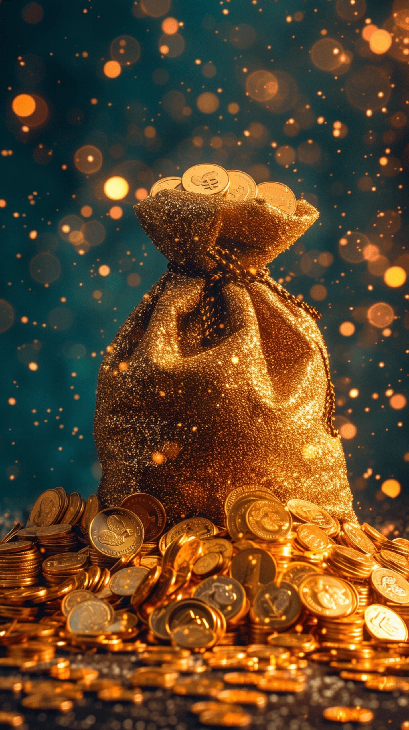 钱袋子壁纸来啦,要发财呦