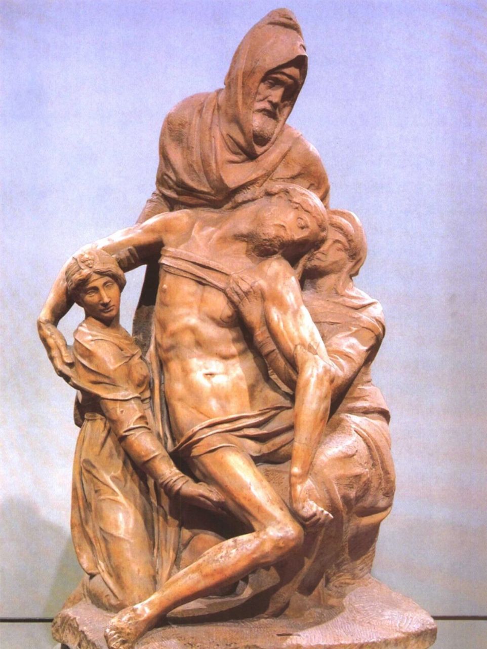 米开朗基罗雕塑作品(下) 1,《台阶上的圣母》米开朗基罗 大理石浮雕