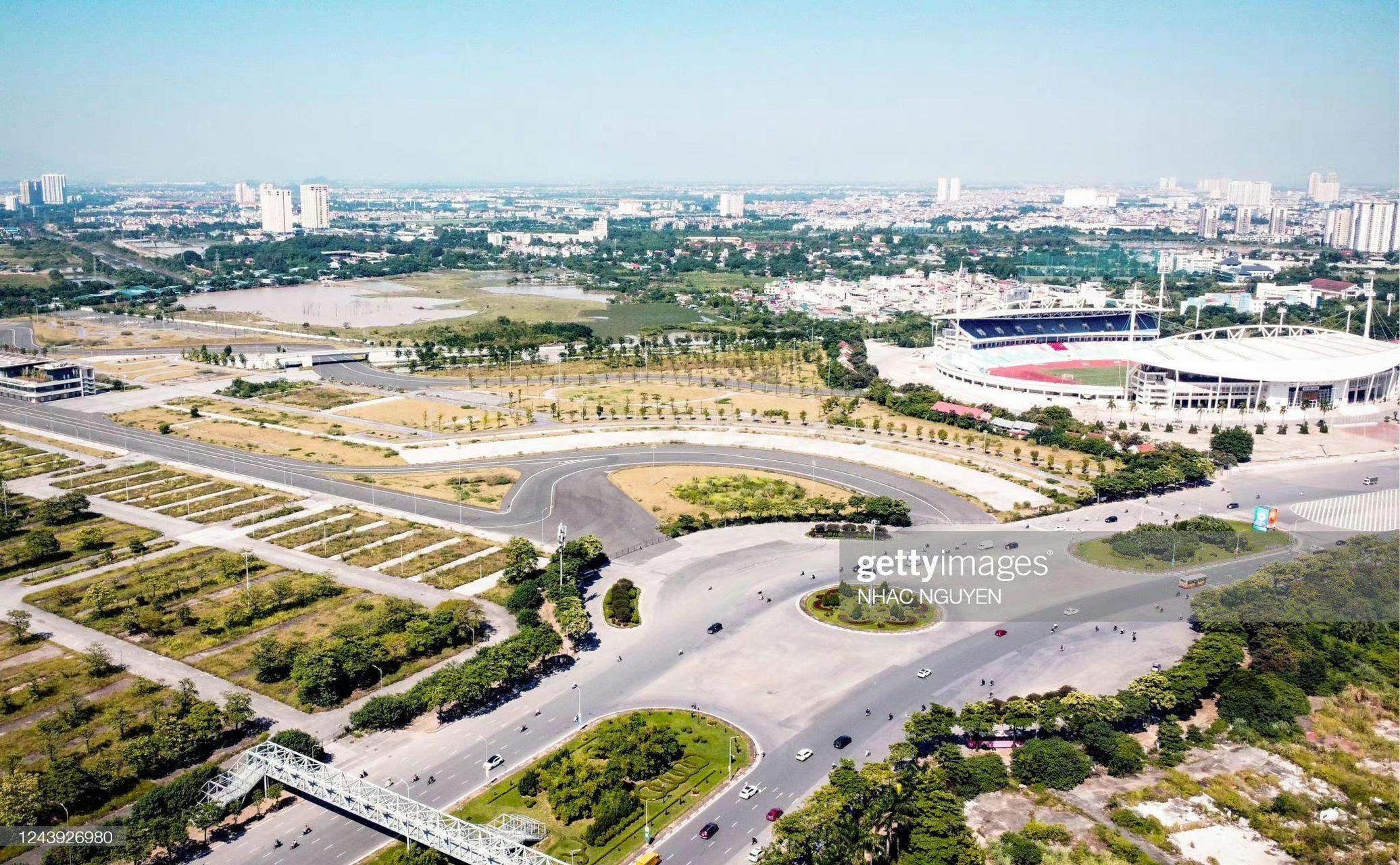 【f1】9799越南河内赛道的现状照,原定于2020年举办的越南大奖赛