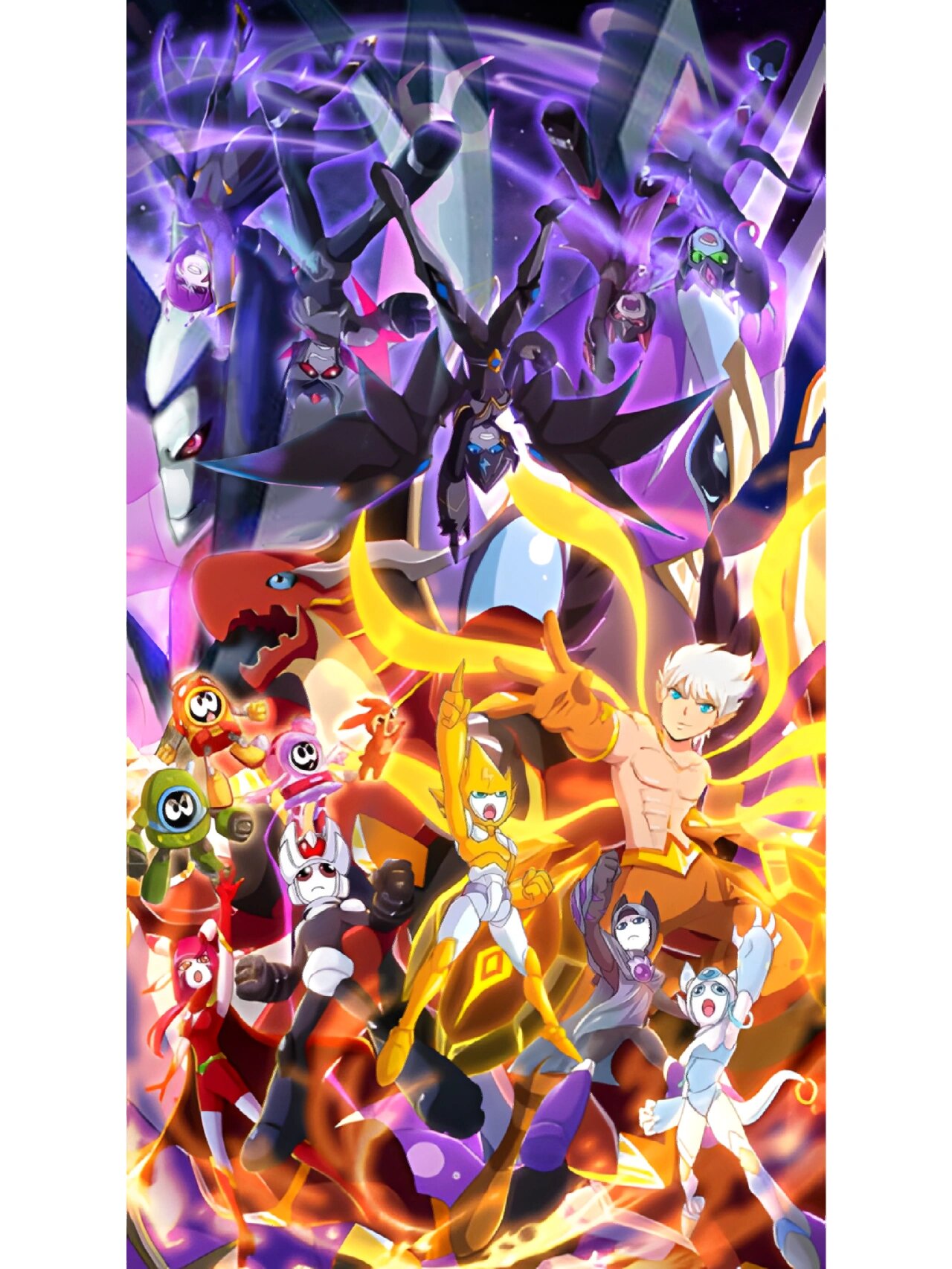 赛尔号动画完结,纪念海报高清修复