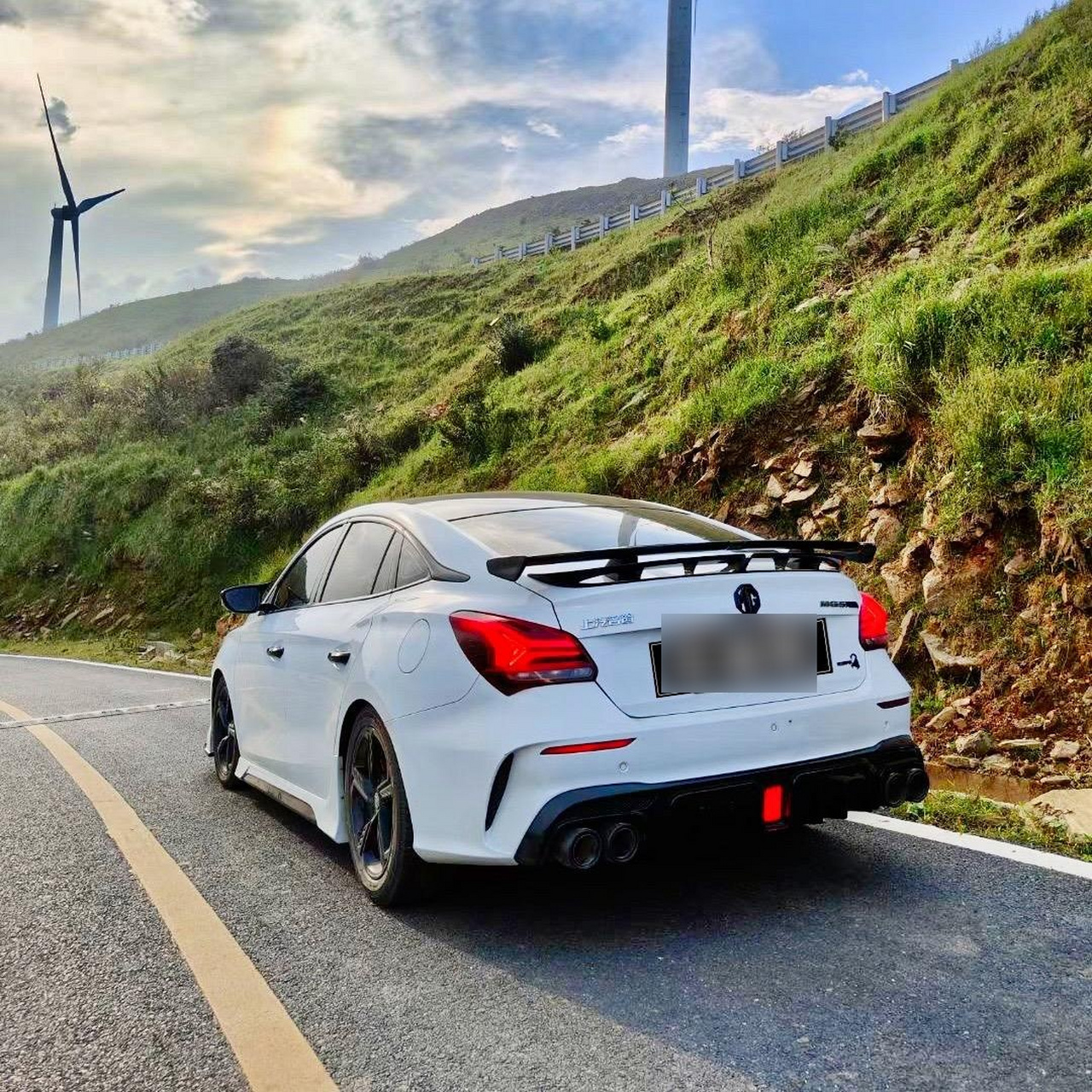 mg5天蝎座改mt包围套件,颜值泰顶啦! 名爵5第三代mg6pro