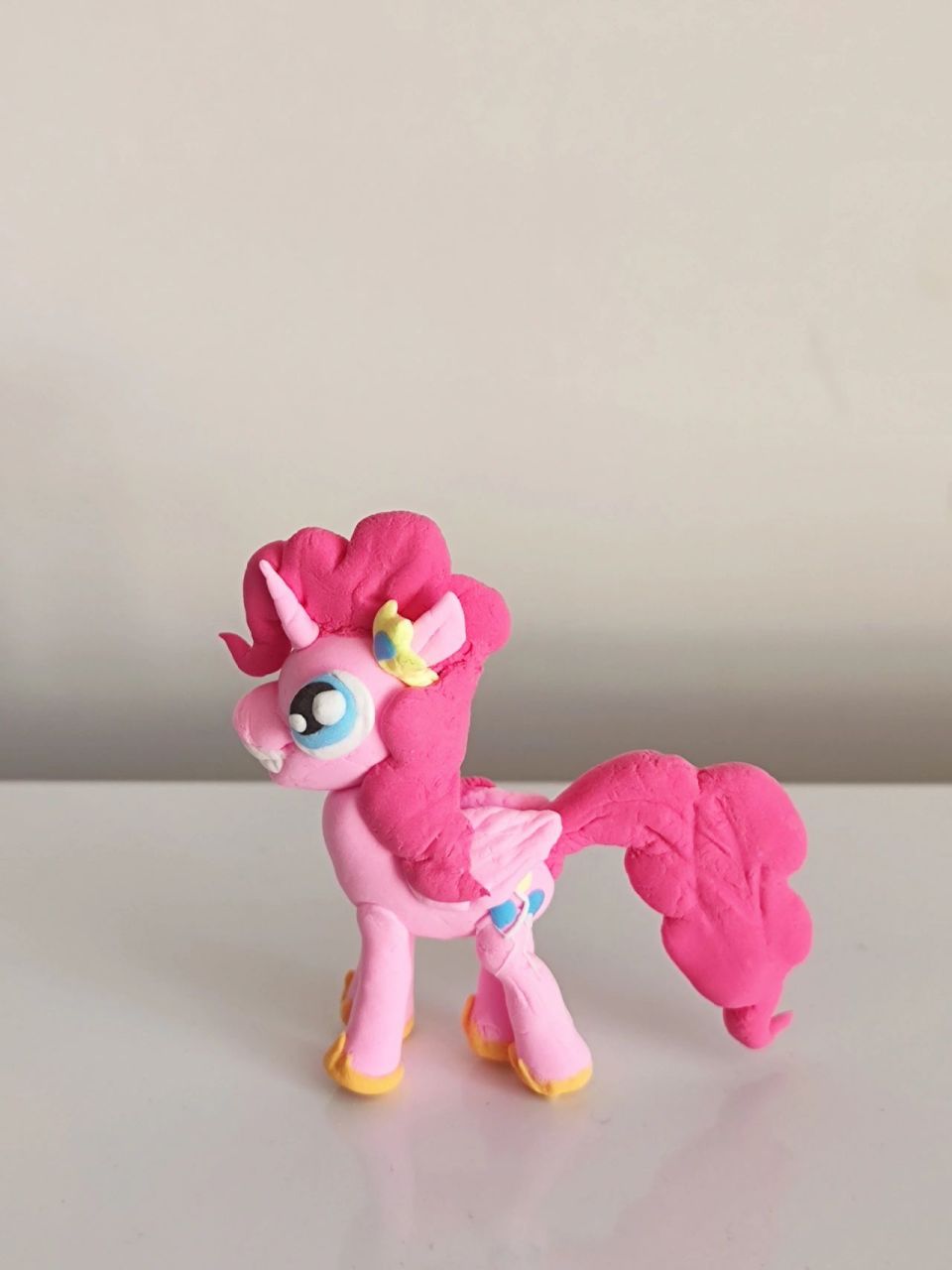 超轻粘土手工——小马宝莉碧琪公主 (第一次打卡把陆马改成公主.