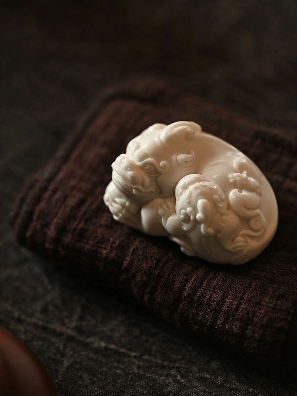 巨招财的可爱貔貅茶宠.