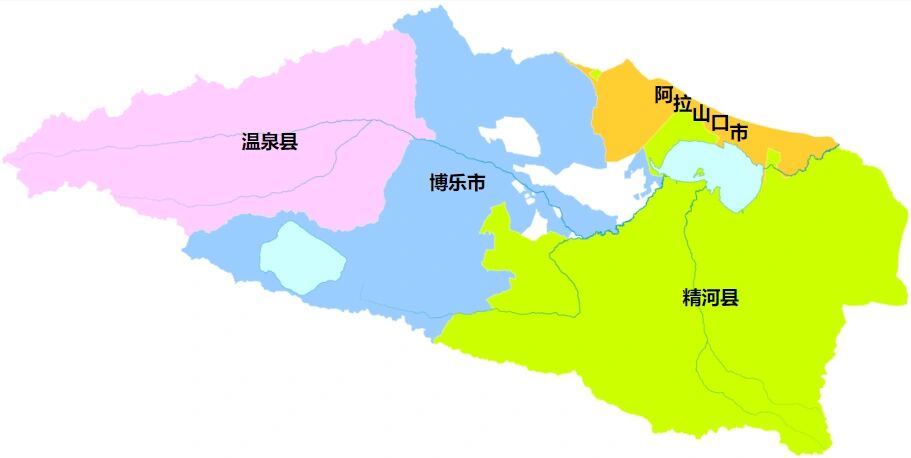 博尔塔拉行政区划