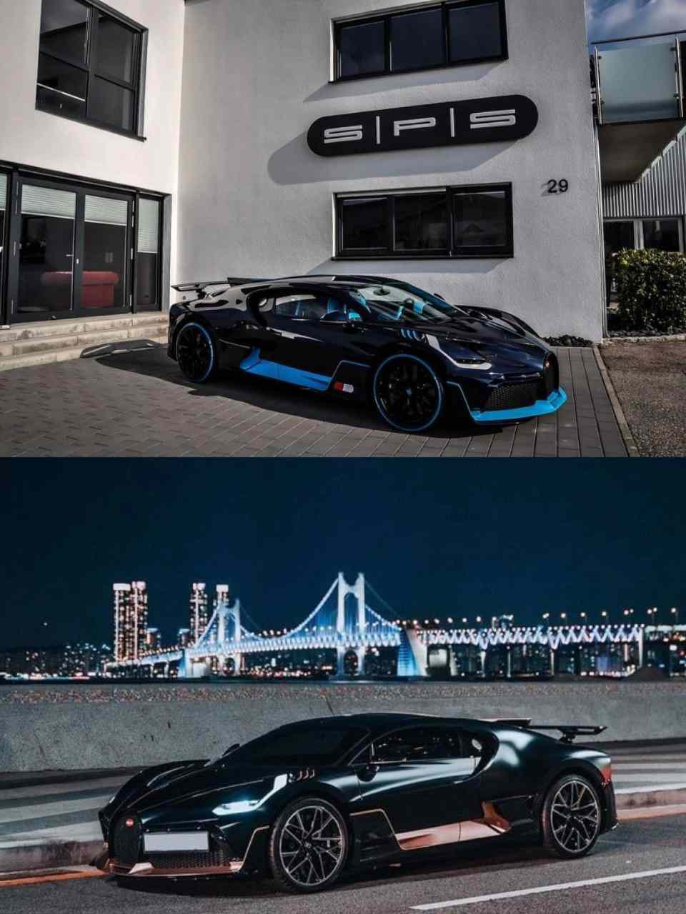 9690迪拜|bugatti divo(35 / 40)(图2-4) 外观:royal blue碳纤维