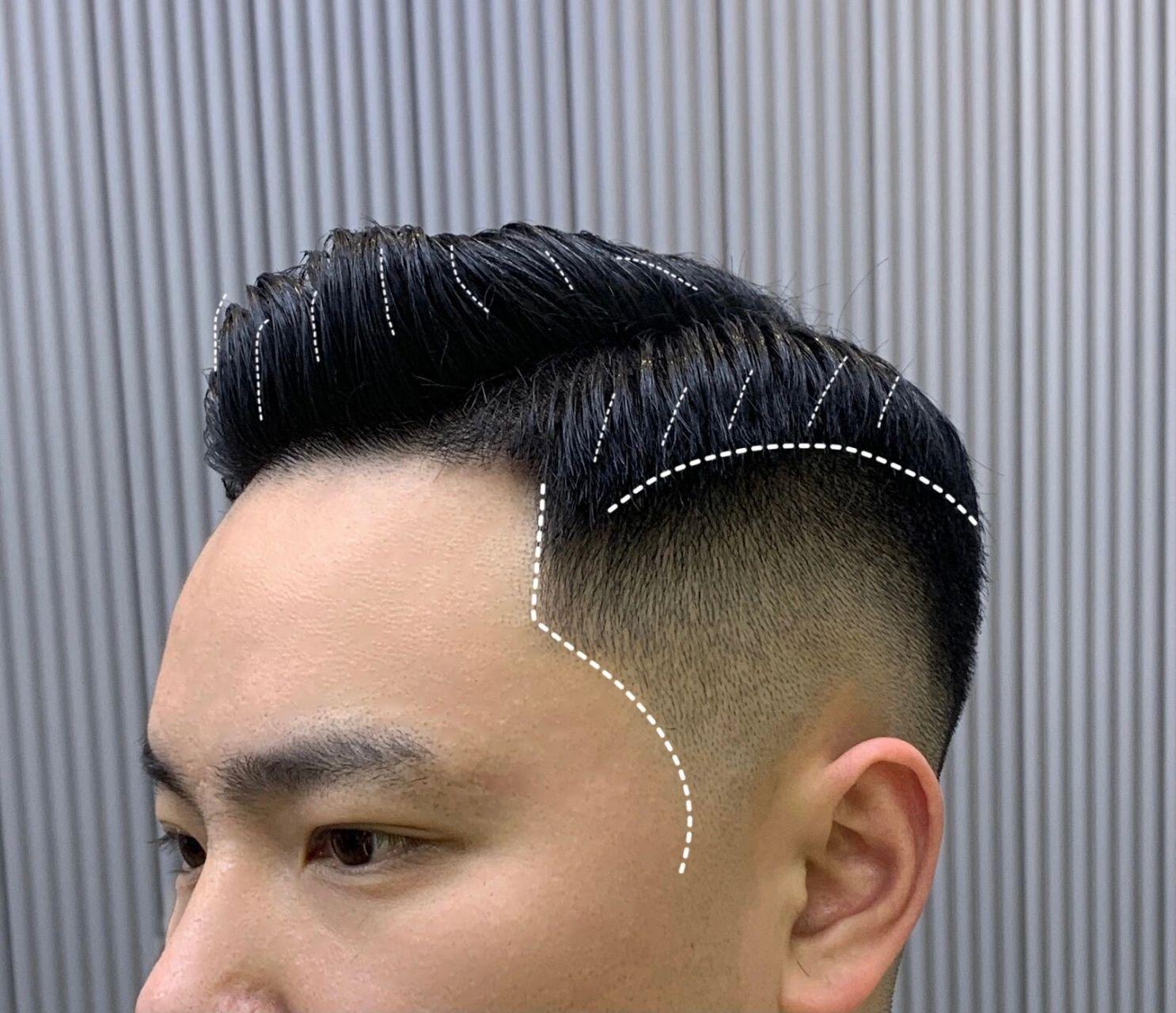 男生发型 渐变油头 日常分享 男生发型 渐变油头 长度4cm