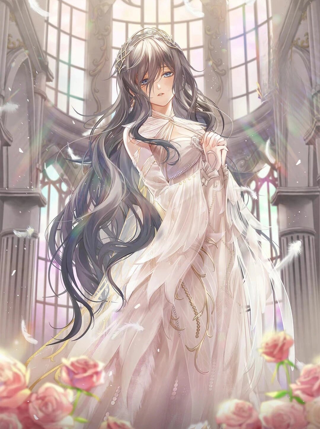 叶罗丽自创仙子(月神公主) 月神公主 	 动画《精灵梦叶罗丽》系列的