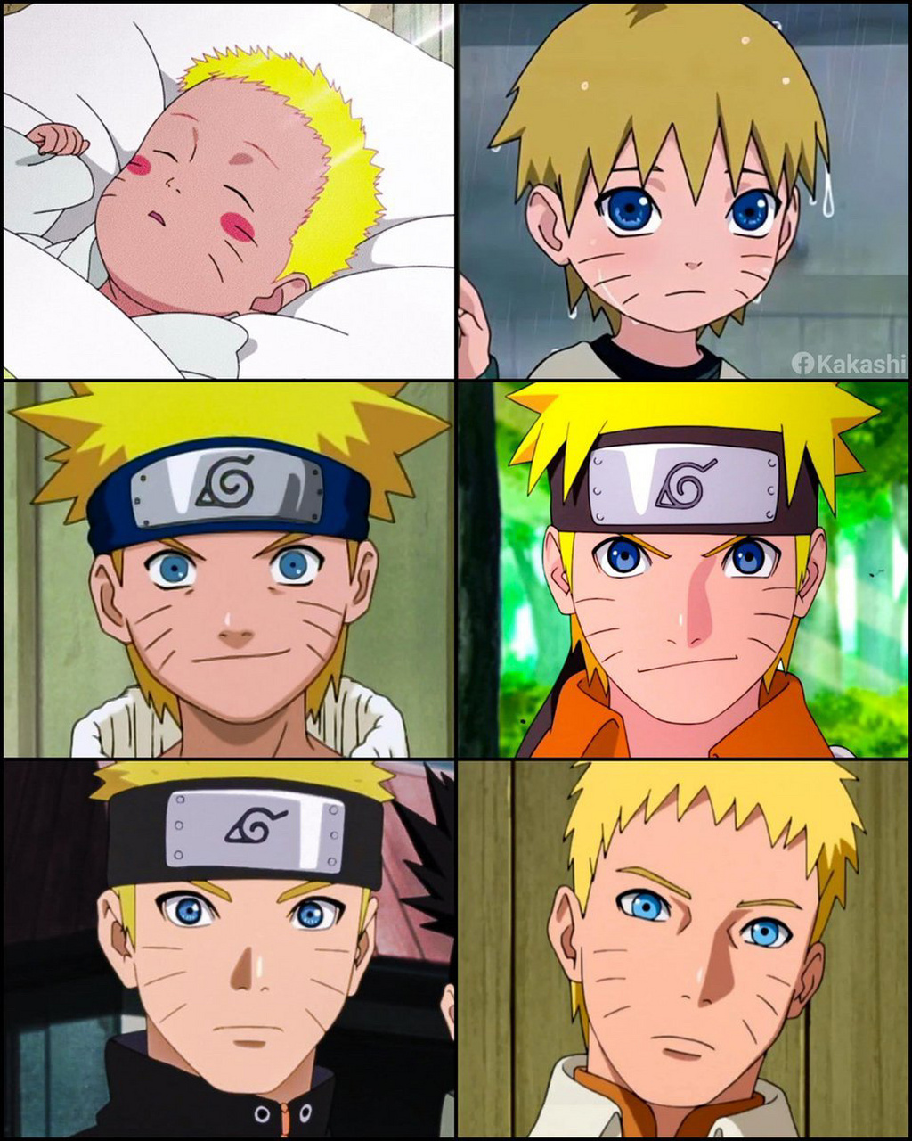 鸣人的成长历程 鸣人从婴儿到火影的心路历程