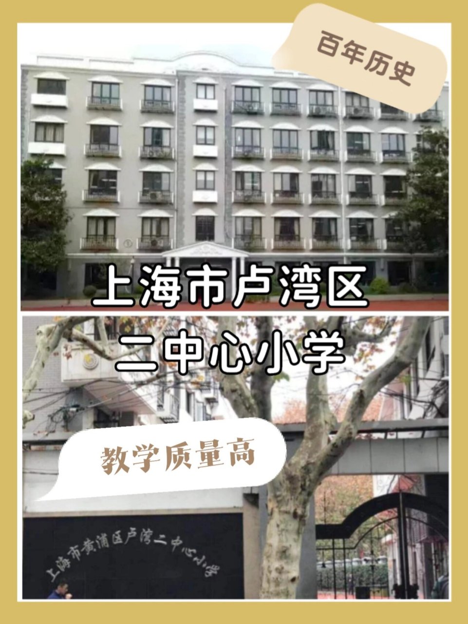 卢湾区二中心小学图片