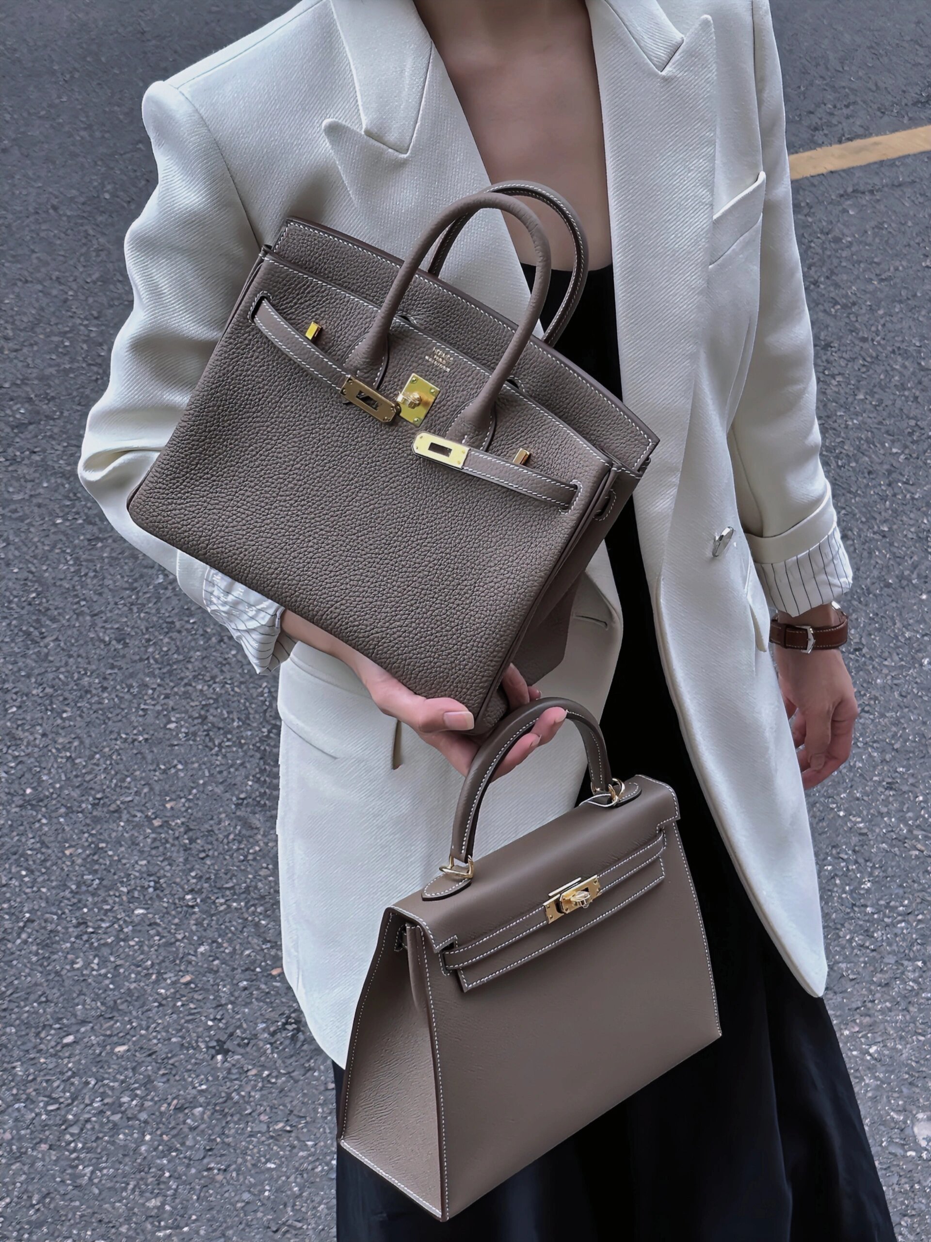 爱马仕 | kelly2590birkin25大象灰