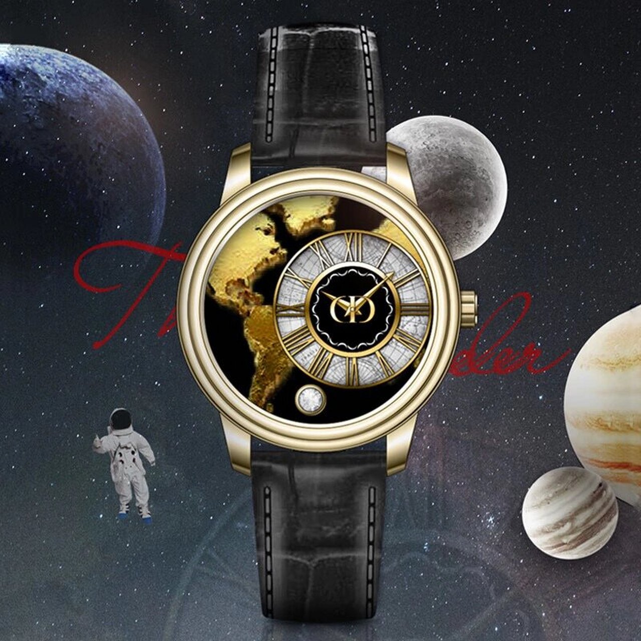 迪奥 cd时光旅行者(售罄) 时光旅行者 限量腕表 cd时光旅行者手表