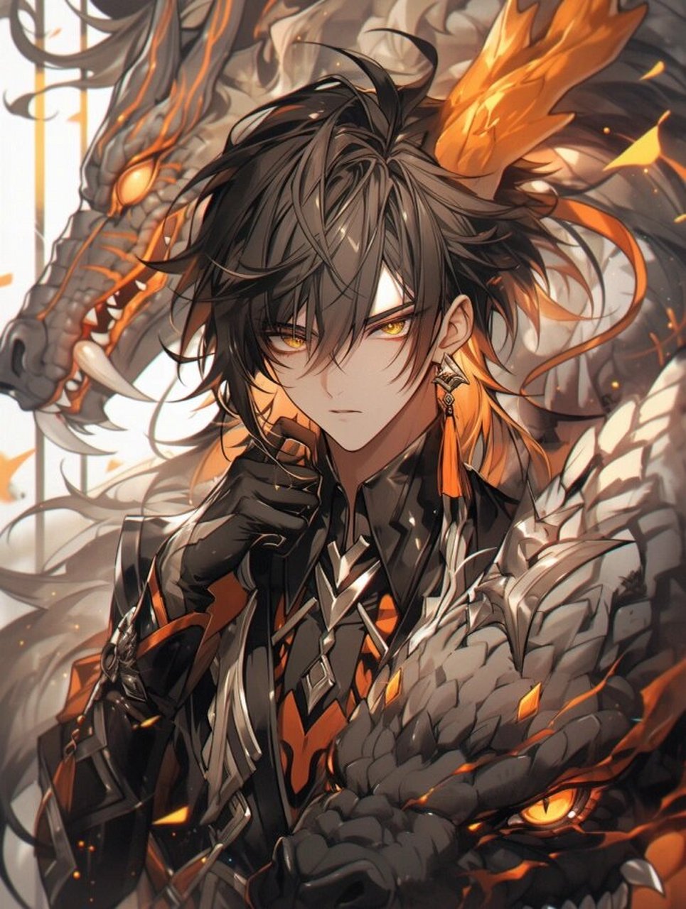 原神系列-璃月港港主钟离 本名来源于为所罗门七十二柱魔神第二十一柱