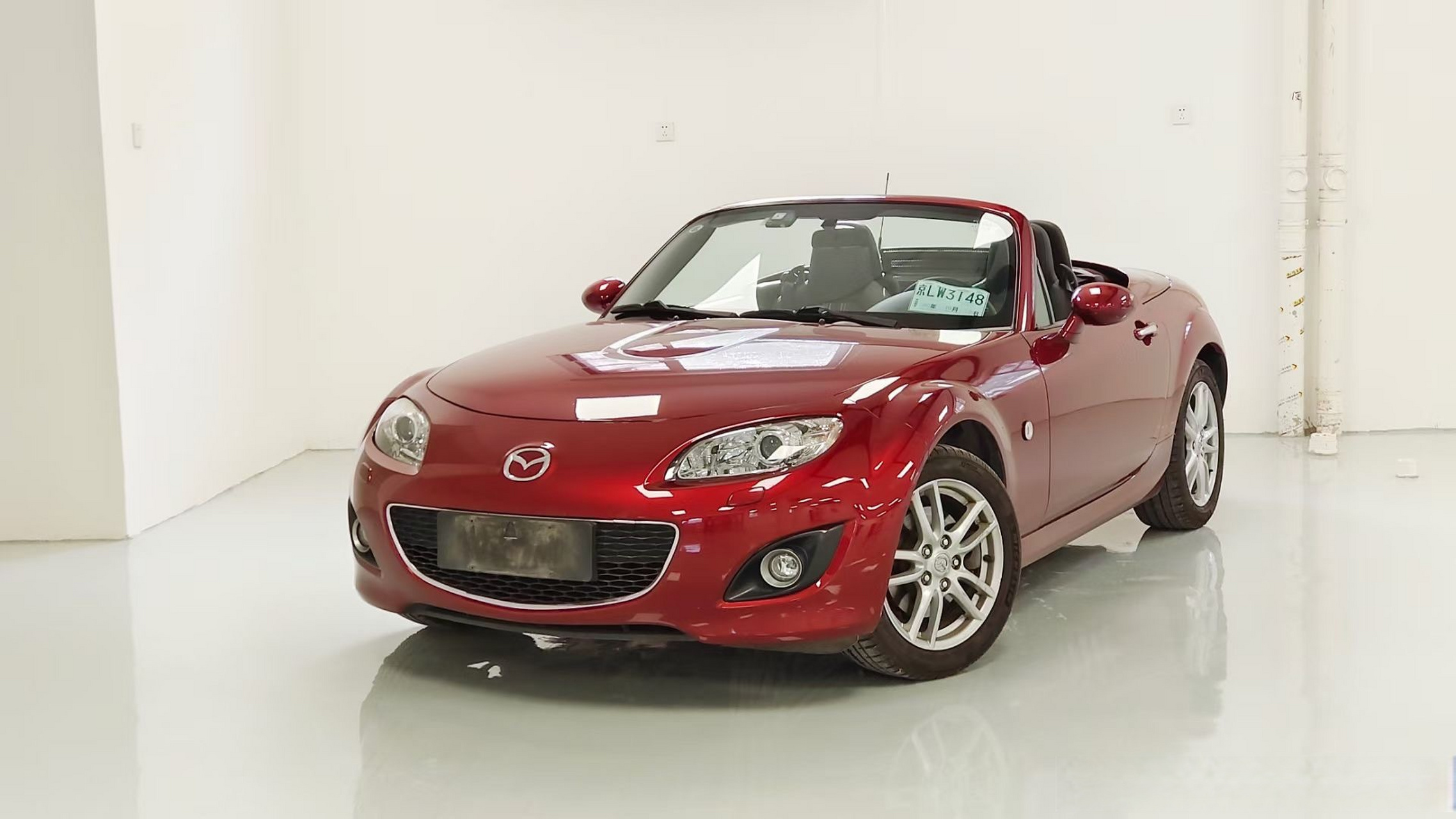 2010年马自达mx5  nc,28000公里全车原漆.