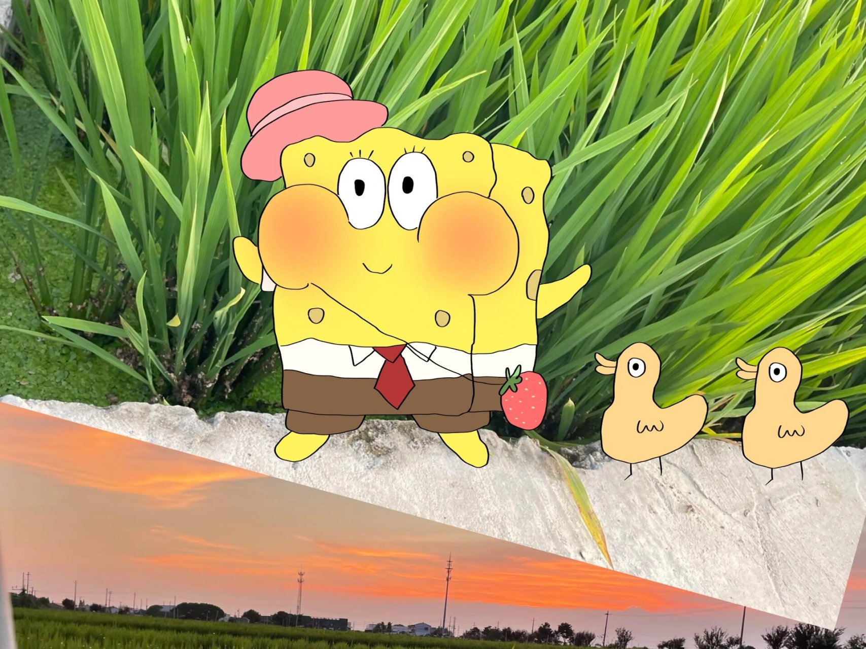 情侣头像|海星系列 海绵宝宝和派大星, 怎么能能能错过呢!