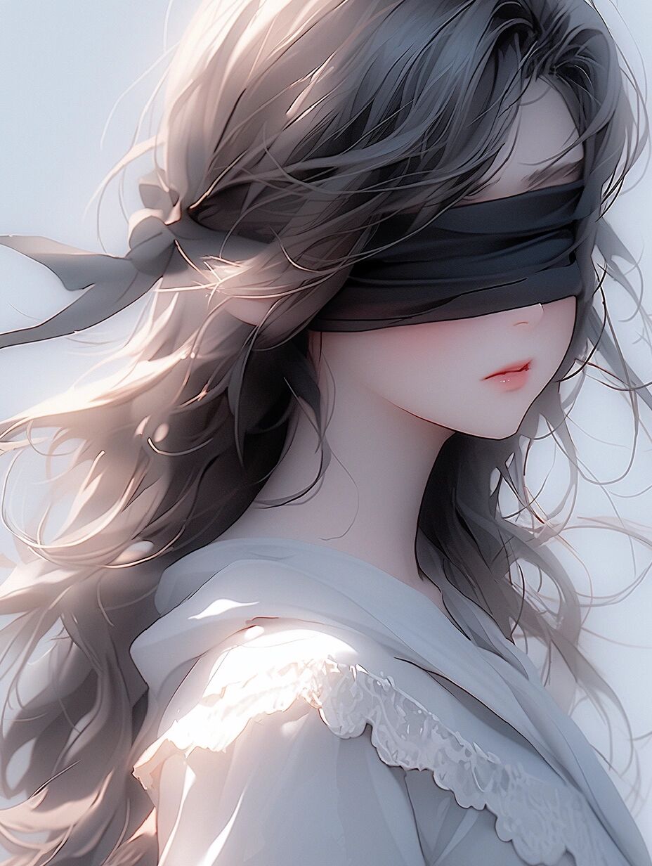 女生头像|蒙眼乱花渐欲迷人眼