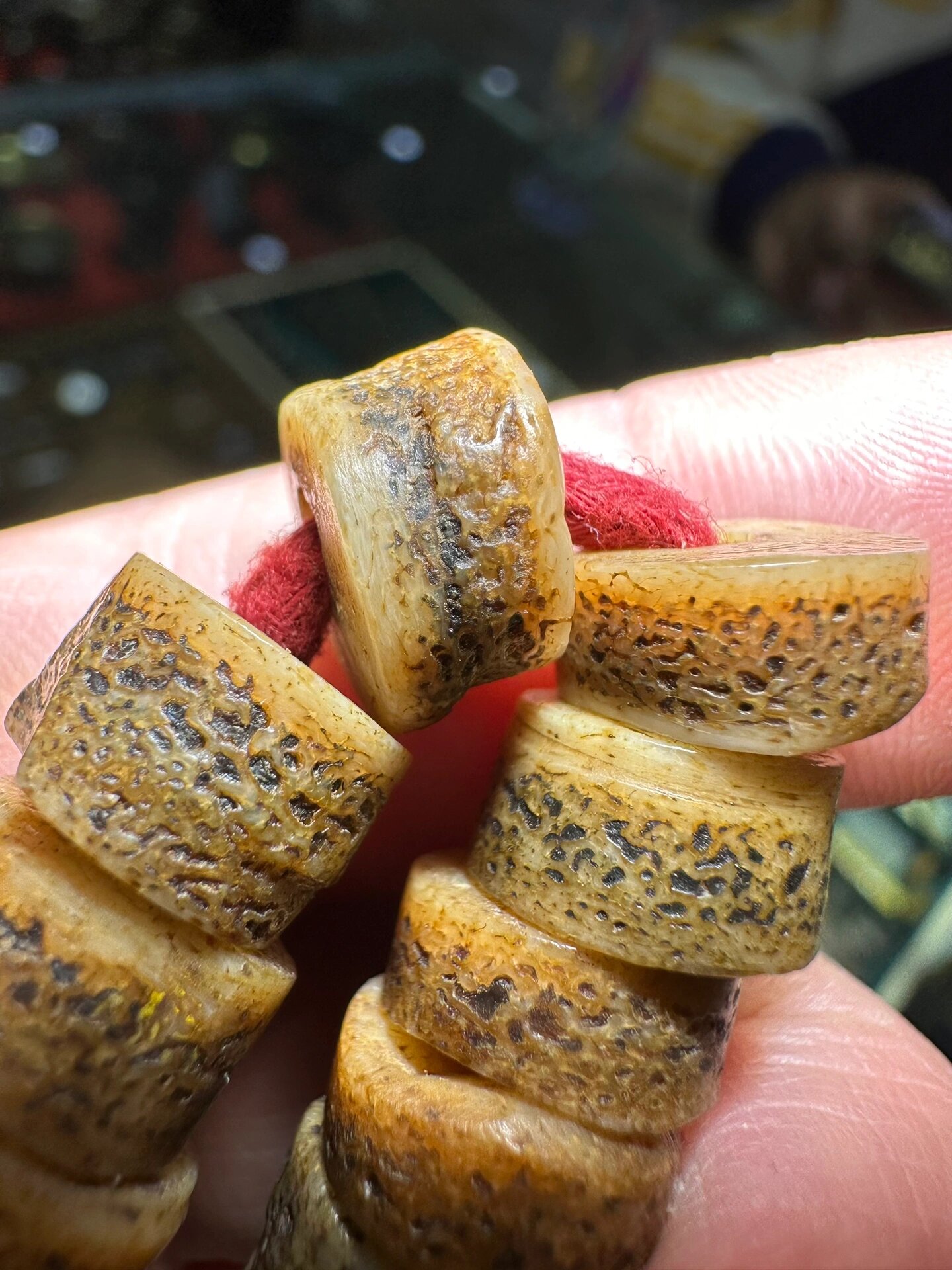 嘎巴拉,玛尼珠,尺寸11,44颗