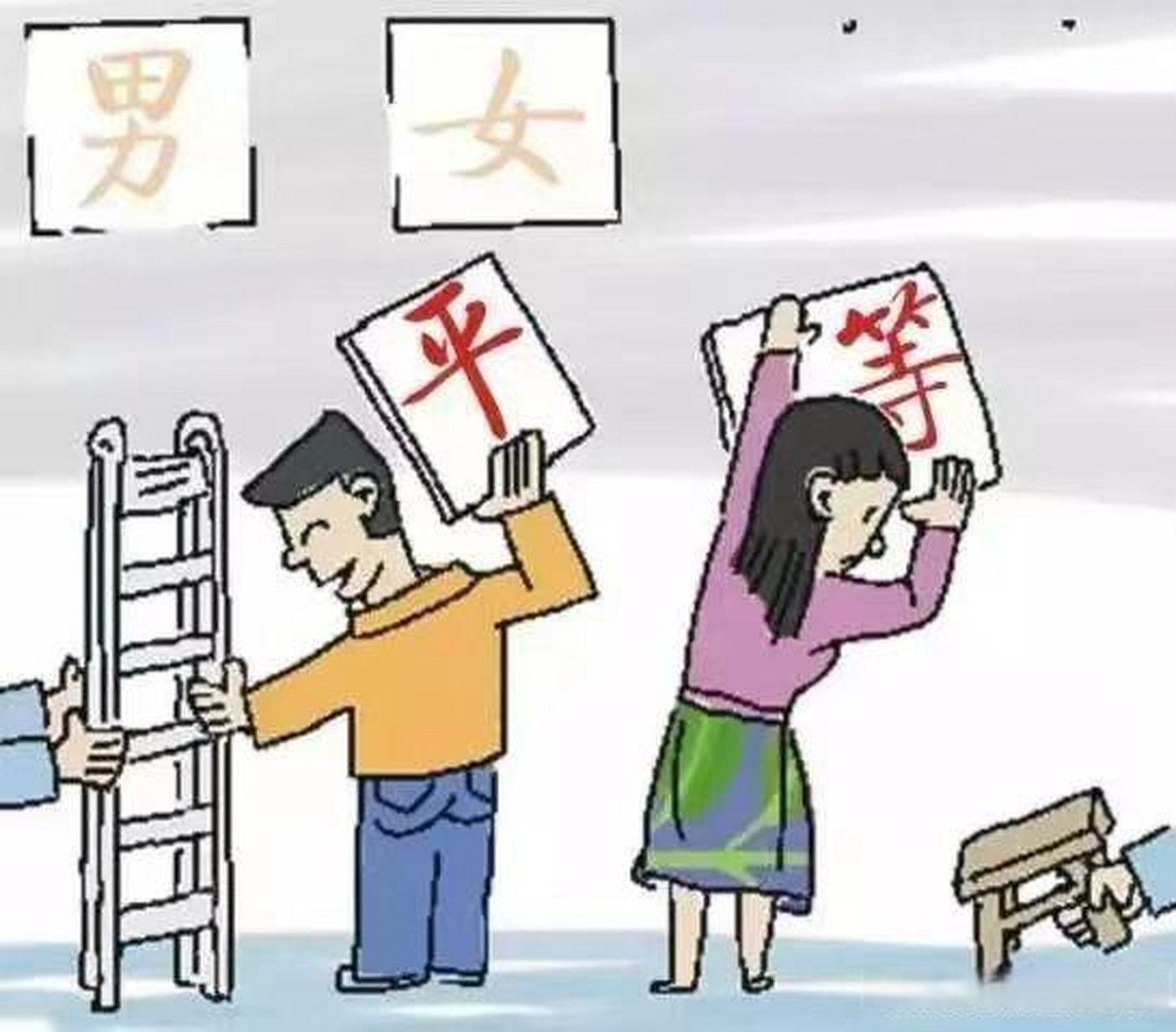 说说你身边男女不平等的社会现象吧!