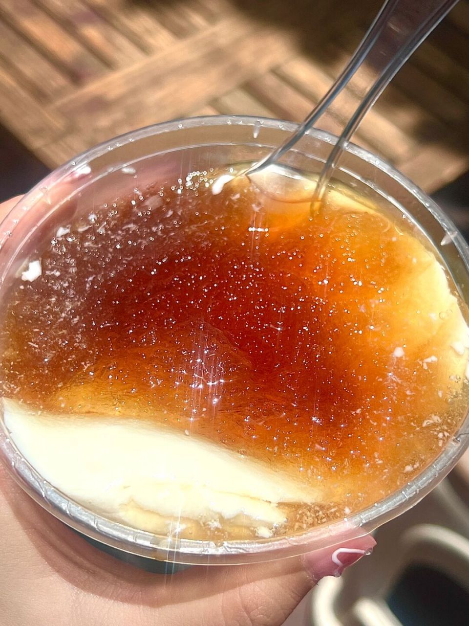 冰渣豆腐花01街边小店偶遇 阳光下真的在bling bling发光!