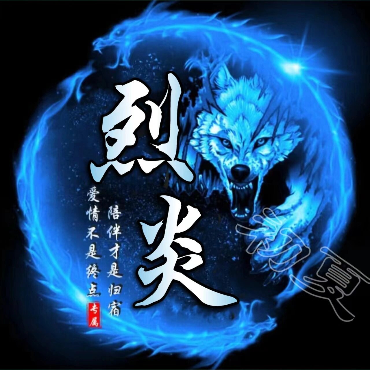 狼头像