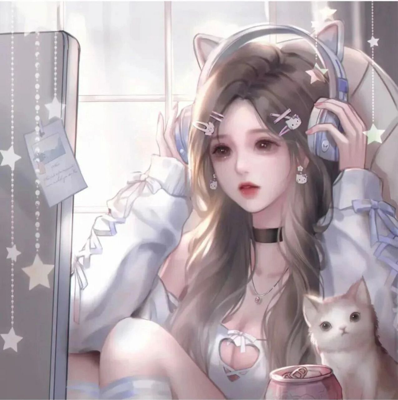 仙气闺蜜头像 绝美动漫闺蜜女生头像,谁能不爱?