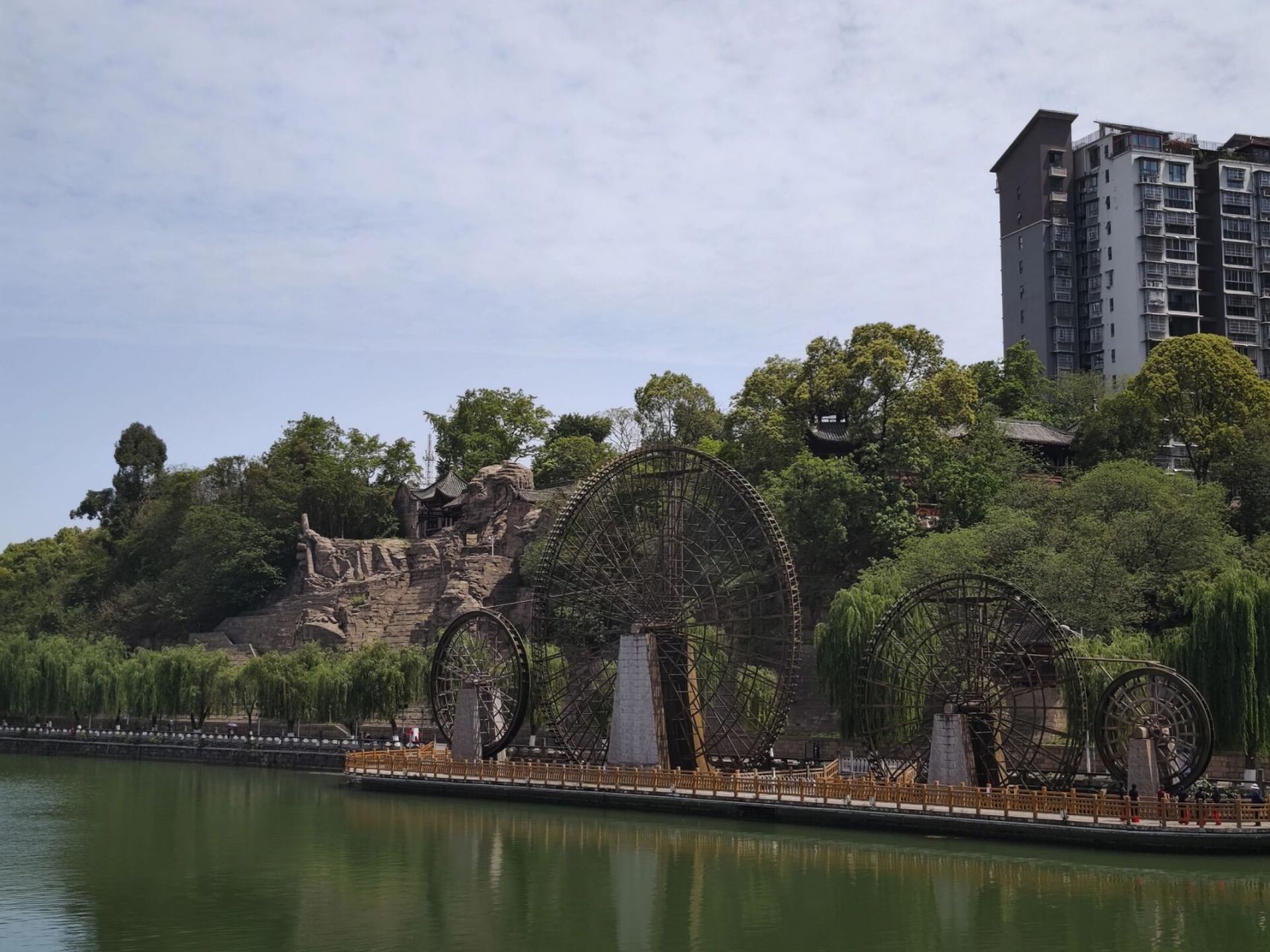 罗江太平廊桥 太平廊桥,四川省德阳市景区.