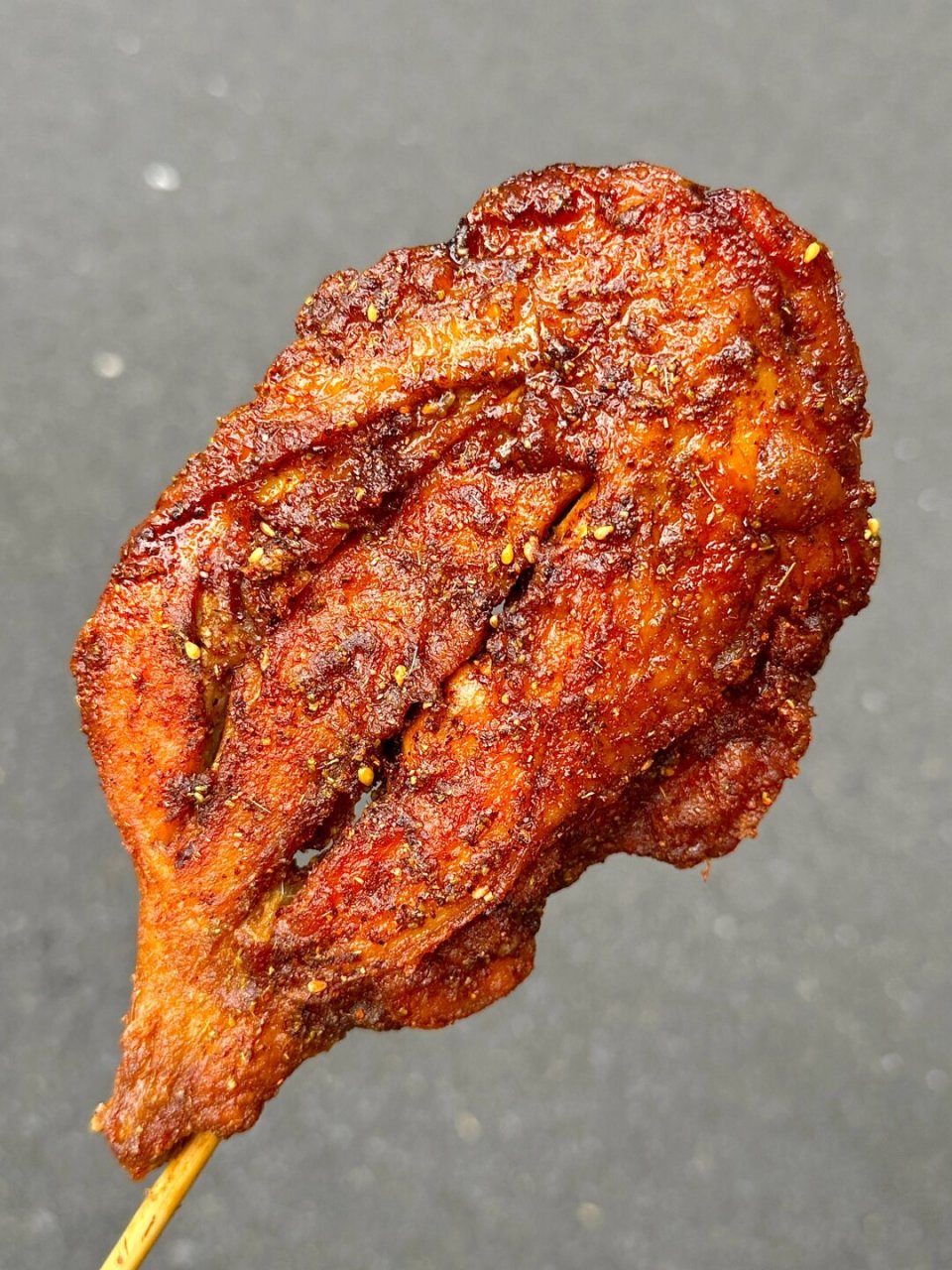 不裹面粉的生炸大鸡腿95 香晕了…096995 #宁波#02#宁波