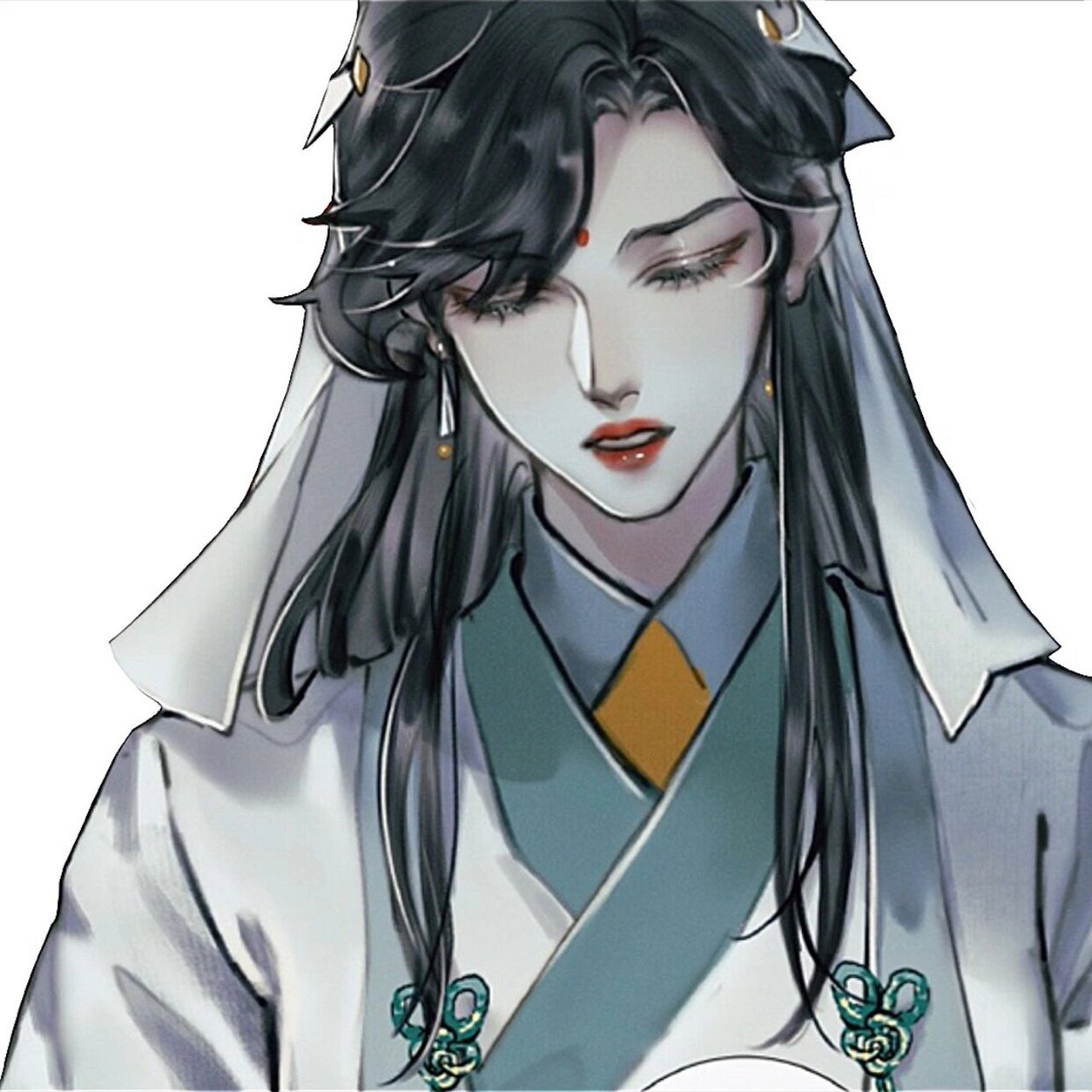 风师娘娘头像合集 98上图取自bilibili漫画98 图是自己抠的,截屏