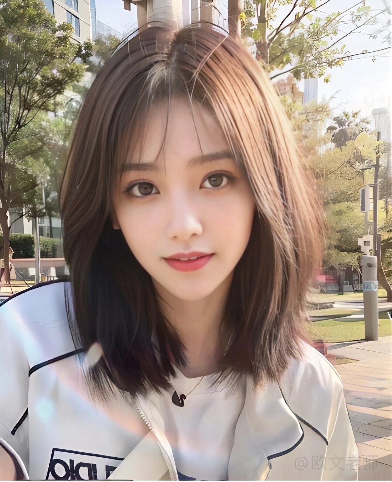 女生短发发型必备单品? 自然柔和 完美修饰下颚线 巨显脸小✌