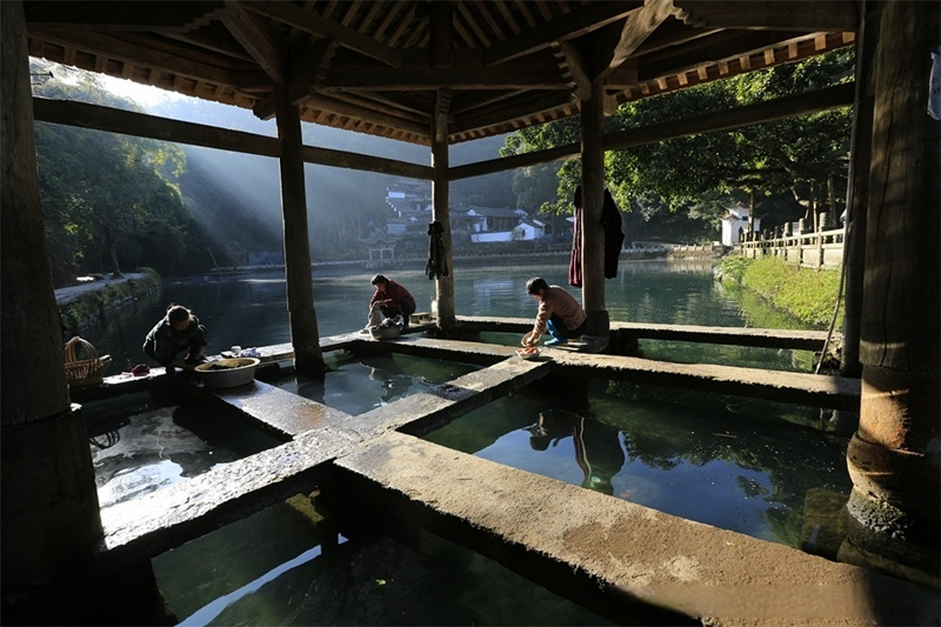 魅力腾冲# 【畅游云南 | 腾冲和顺侨乡最温柔的建筑——洗衣亭】和顺