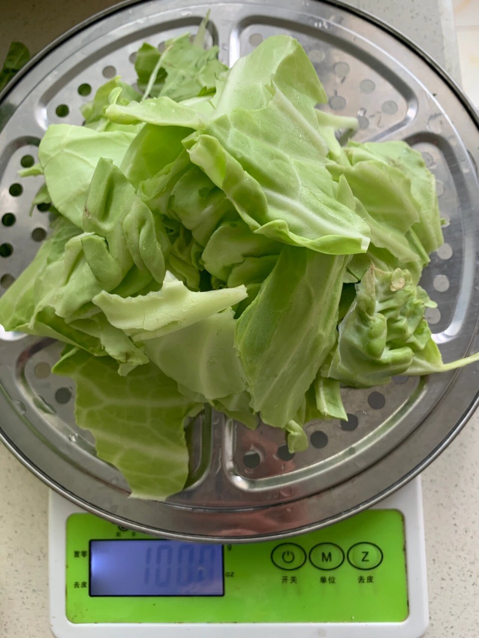 包菜和不同做法热量 包菜热量100克24大卡 100大卡415克 以下均为一百