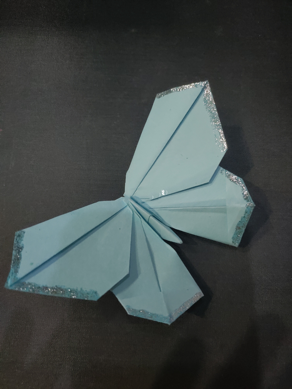 简易蝴蝶折纸图片