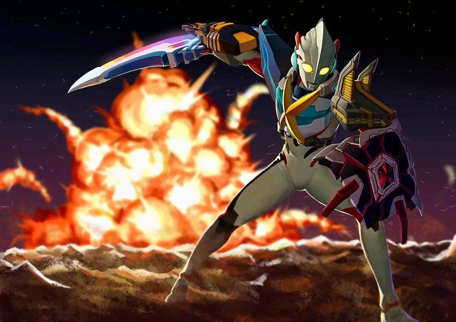 超帅奥特曼图片