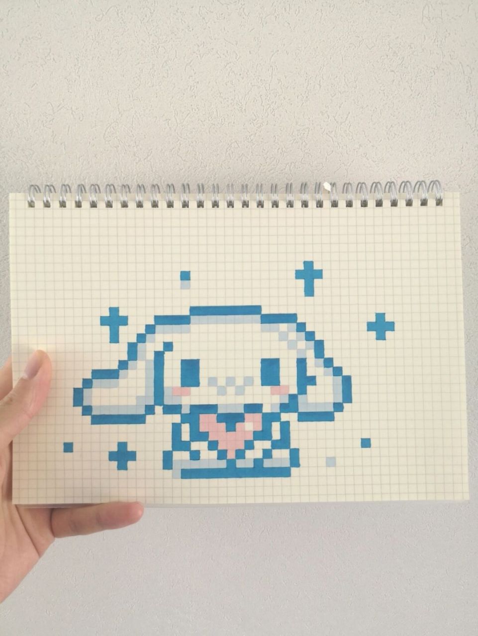 像素画:玉桂狗 网格本:b5 #像素画# #玉桂狗