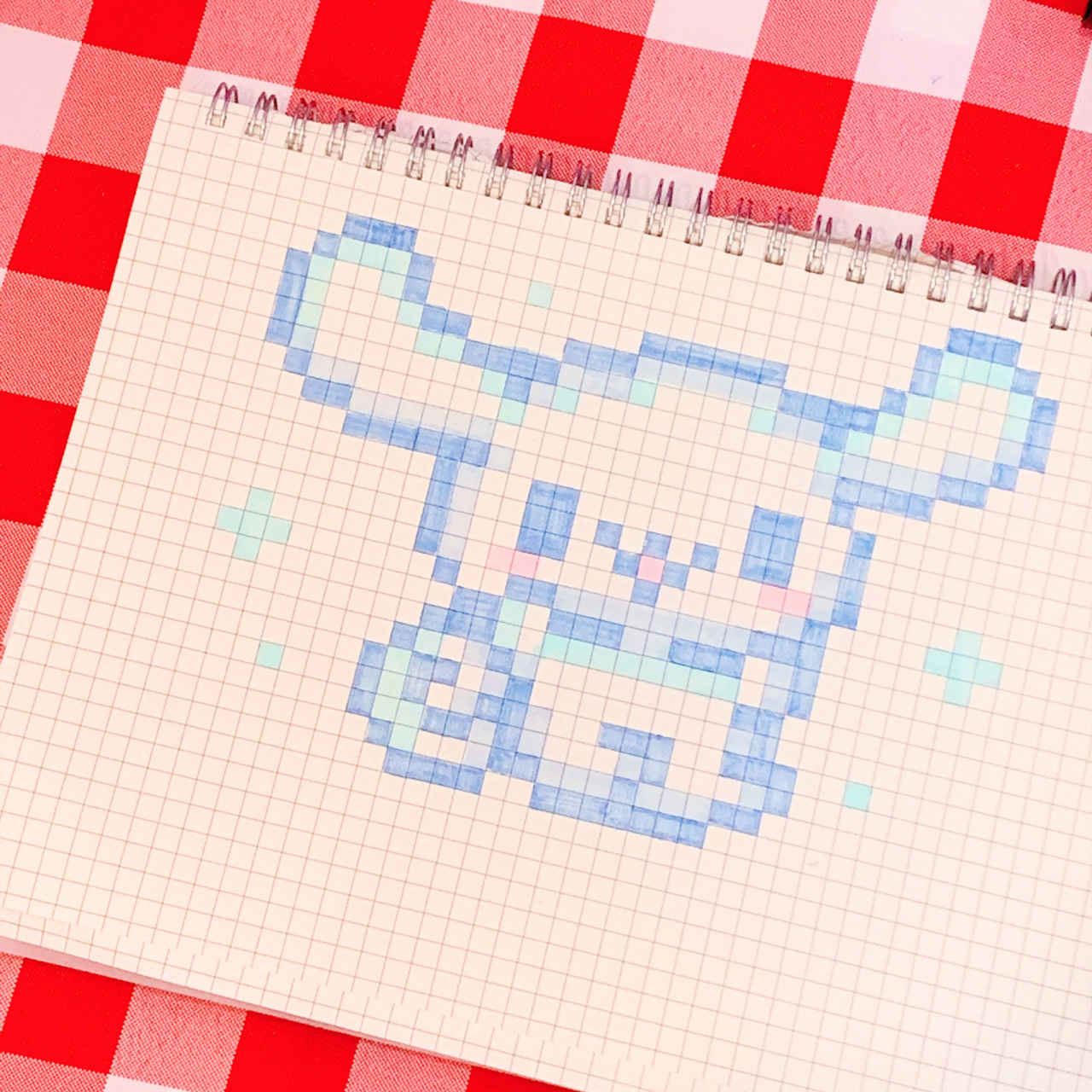 简单易上手的三丽鸥像素画第76615弹——玉桂狗 hello这里是柠小