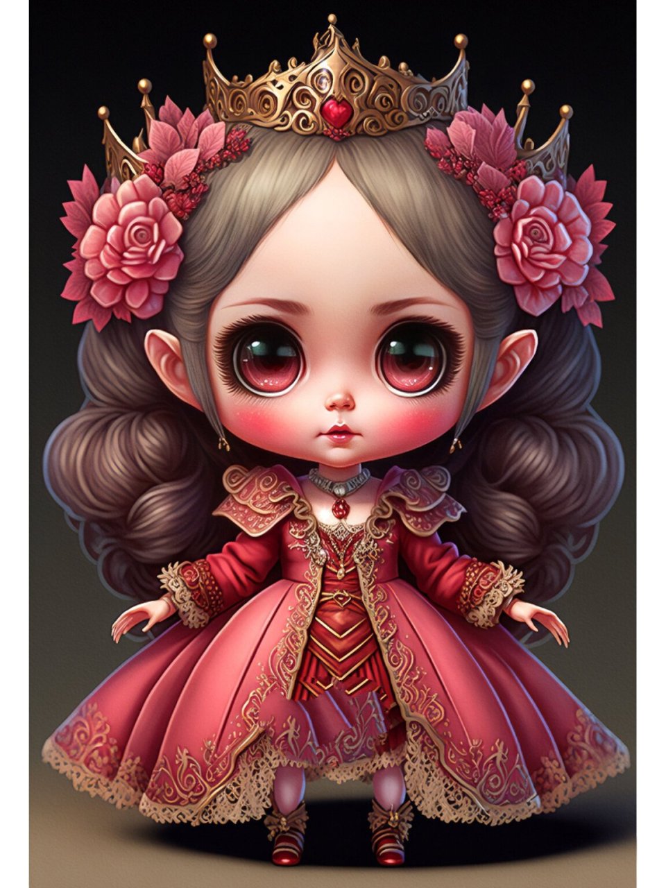 【ai绘画】78梦幻公主系列之玫瑰公主 梦幻公主第三弹"玫瑰公主"