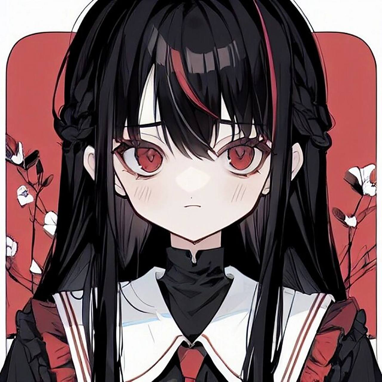 女生头像 暗黑系列 动漫头像