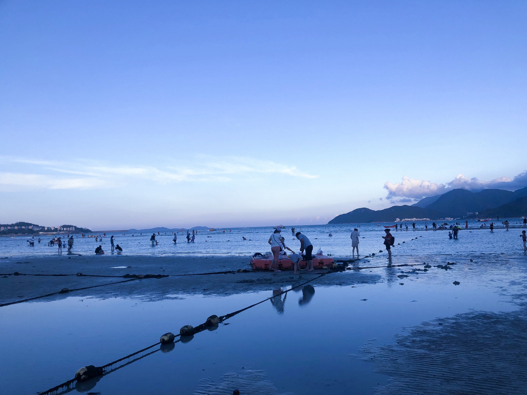 深圳大鹏较场尾海滩 地点7915:深圳大鹏较场尾 台阶6015是海