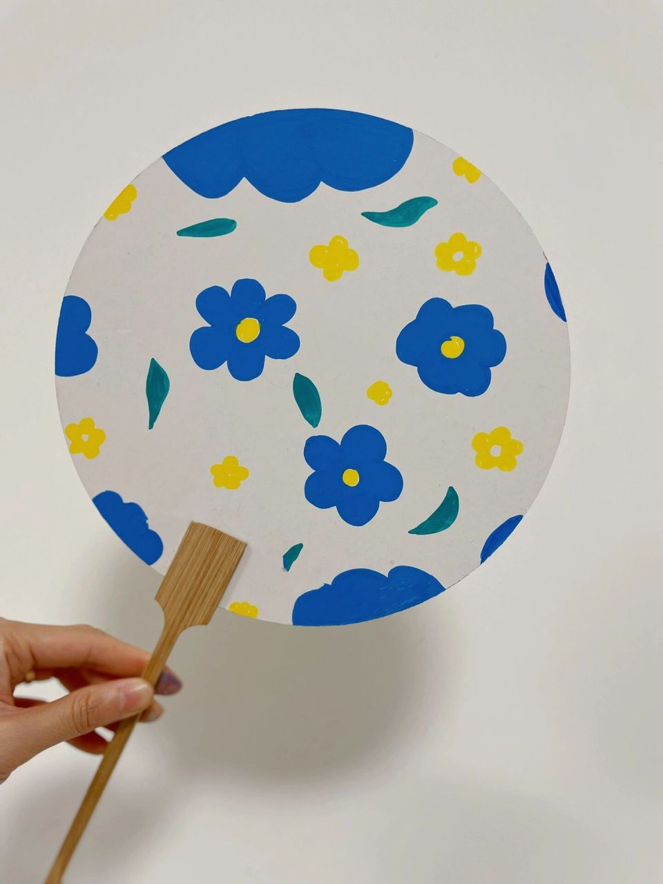 夏天人手必备の小扇子 | 儿童手绘团扇合集98 适合儿童的白卡团扇