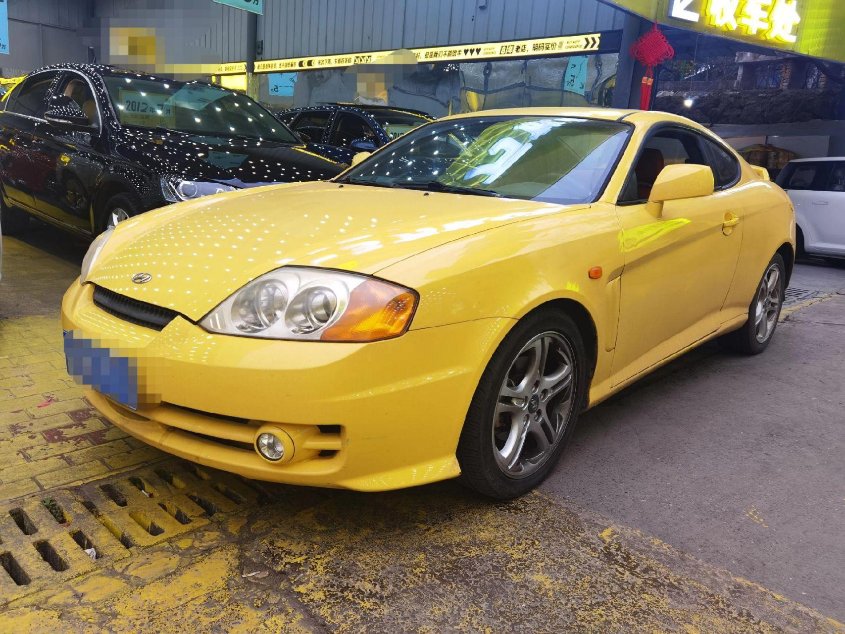 现代跑车,颜值拉风,1万出头,喜欢v6的小伙子看过来!