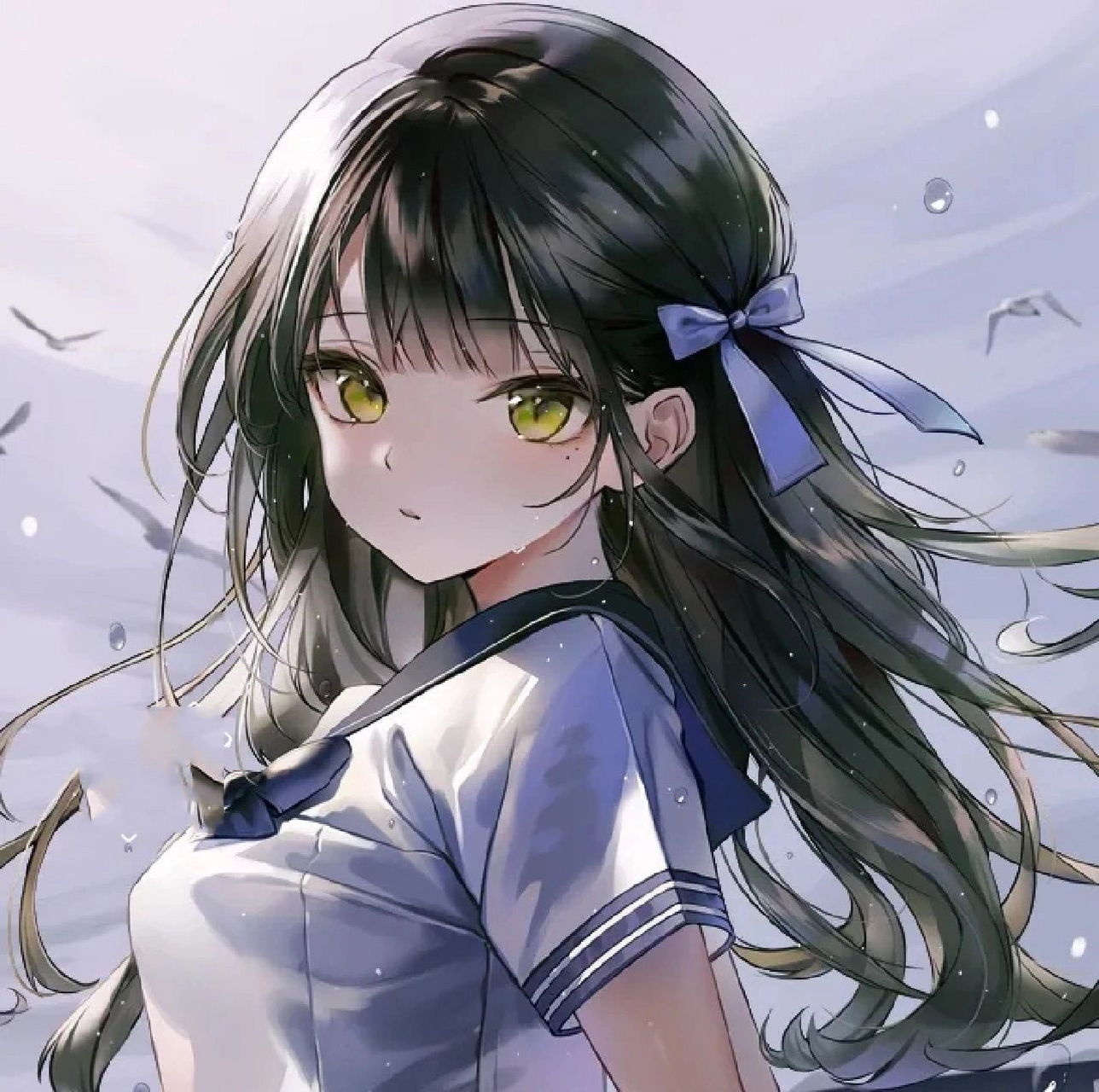 动漫女头 动漫女头 / 神仙级优秀帅气微信动漫女生头像  手绘图