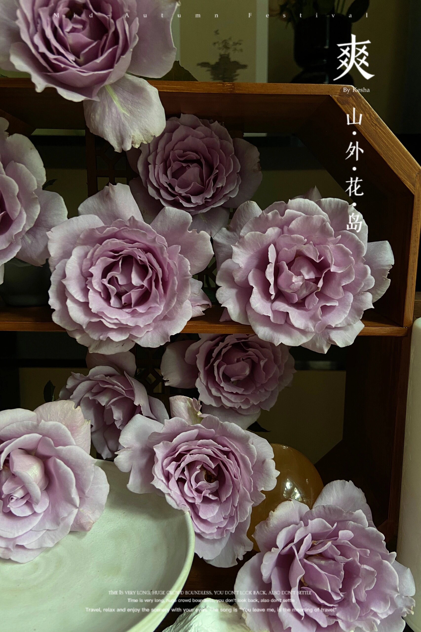 月季:爽|山外花岛玫瑰园 这款紫色月季惊艳到我了,原来这么香 	 一般