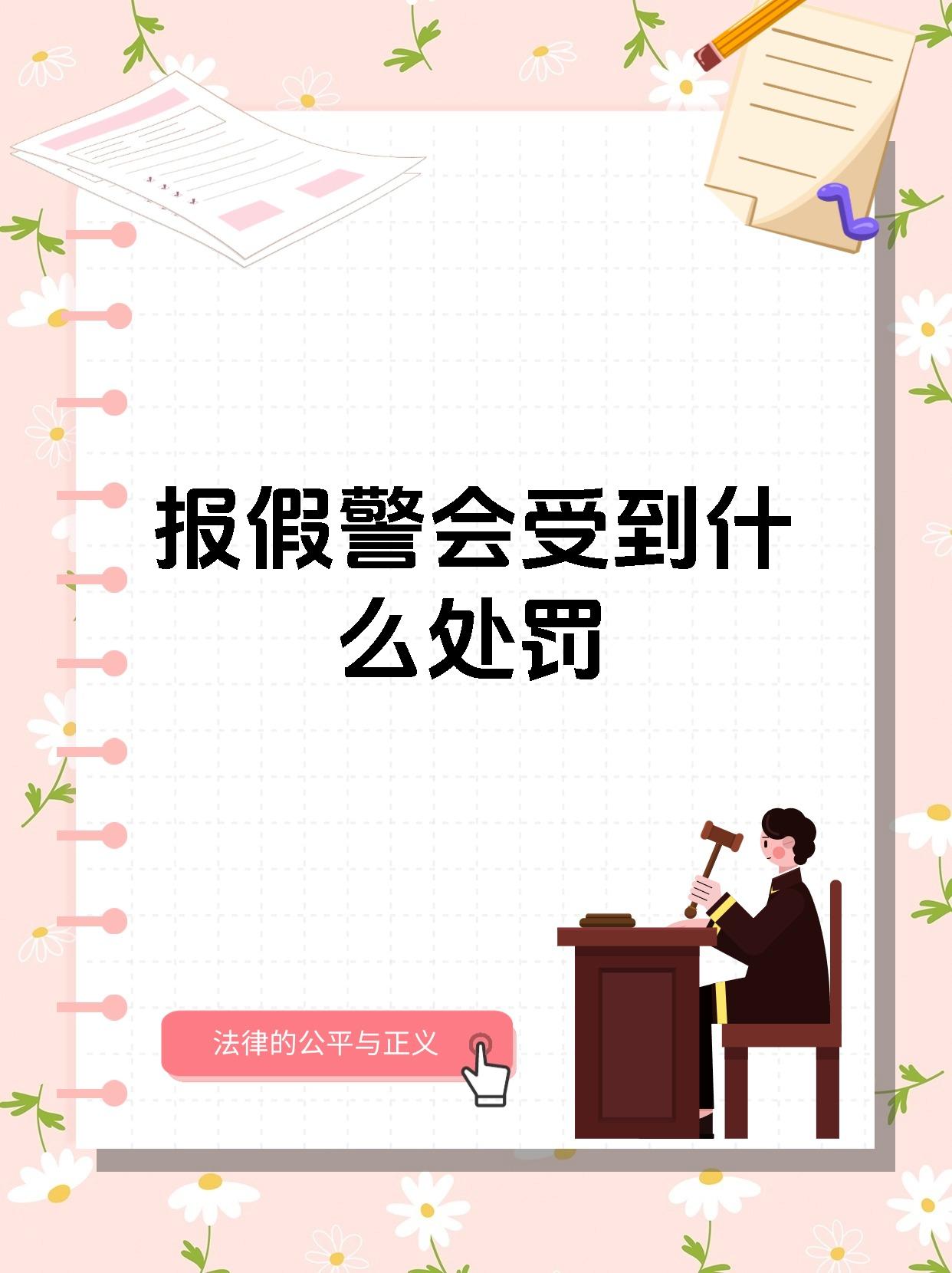 会受到相应的处罚哦~ 一般来说,如果报假警情节较轻,没有造成严重后果