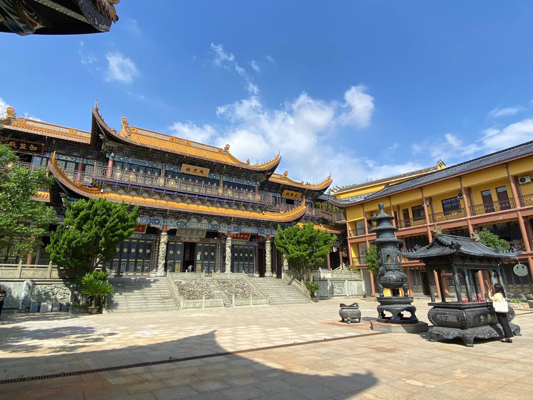 灵音禅寺,嵊泗最不能错过的地方. 大悲山景区里面藏着的宝藏寺庙.